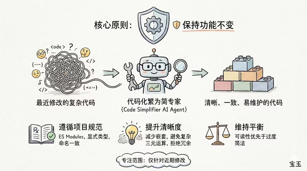 AI资讯：Claude Code代码简化Agent安装界面