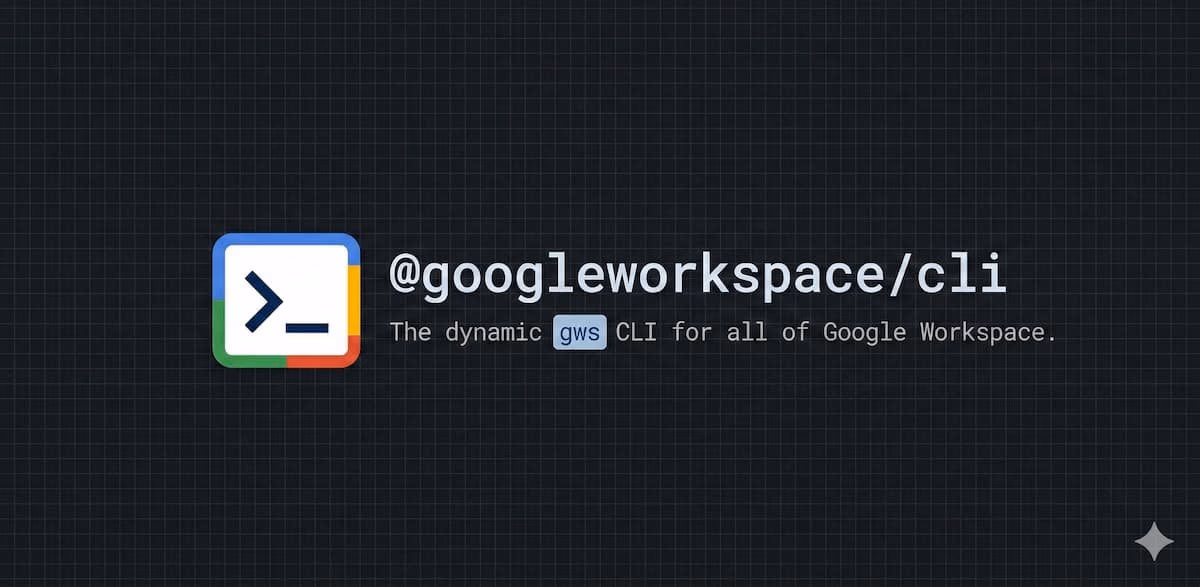 AI资讯:Google Workspace CLI代理通过代码调用邮件与日历API的逻辑架构图
