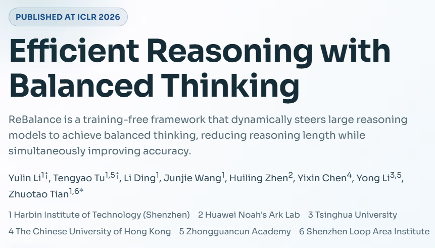 AI资讯:ReBalance框架通过置信度信号实时调控模型推理深度的架构图