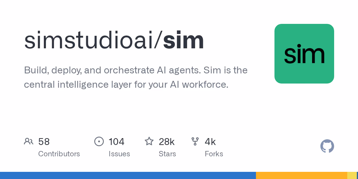 AI资讯:Sim项目分布式AI智能体架构逻辑图