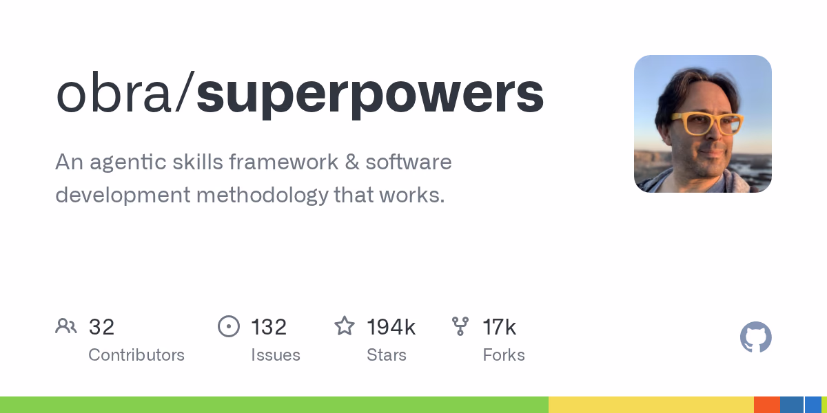 AI资讯：开发者群体正在涌入GitHub查看superpowers项目的智能体协作流程