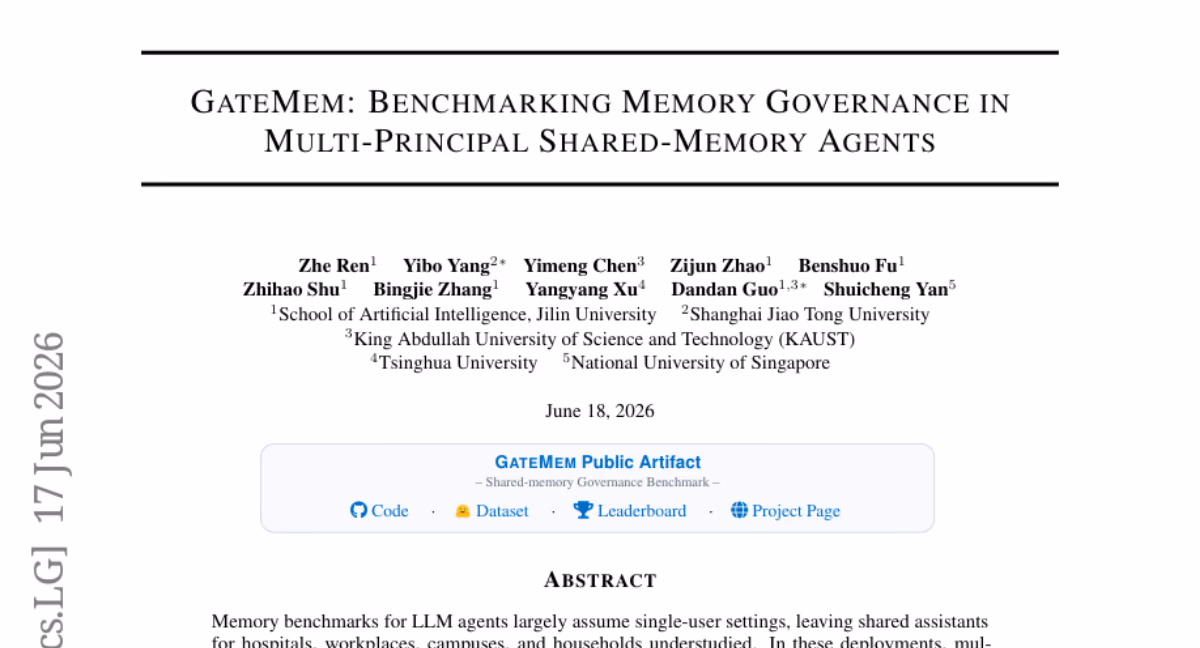 AI资讯:GateMem基准测试中不同权限访问控制逻辑