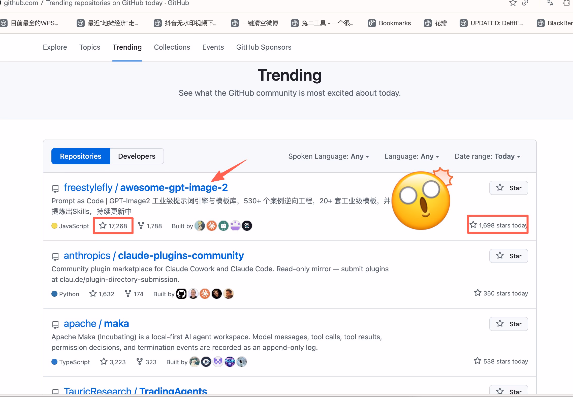 AI资讯：GPT图像提示词模板库冲上GitHub趋势榜