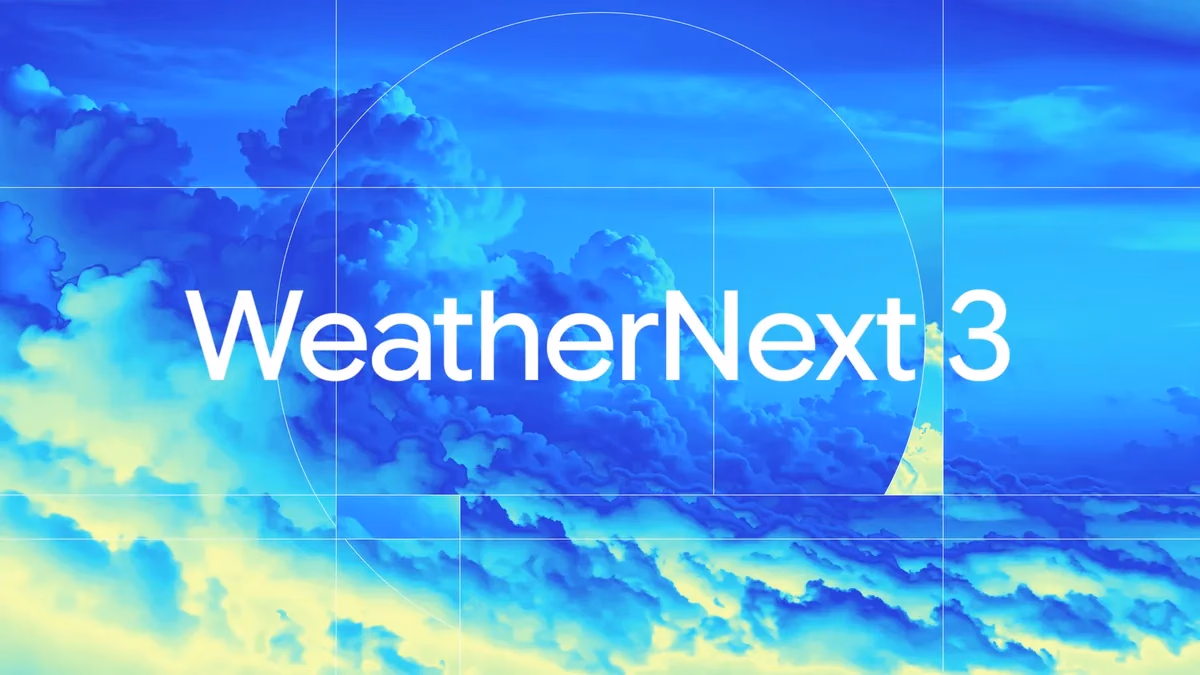 AI资讯:WeatherNext 3卫星云图与预报界面