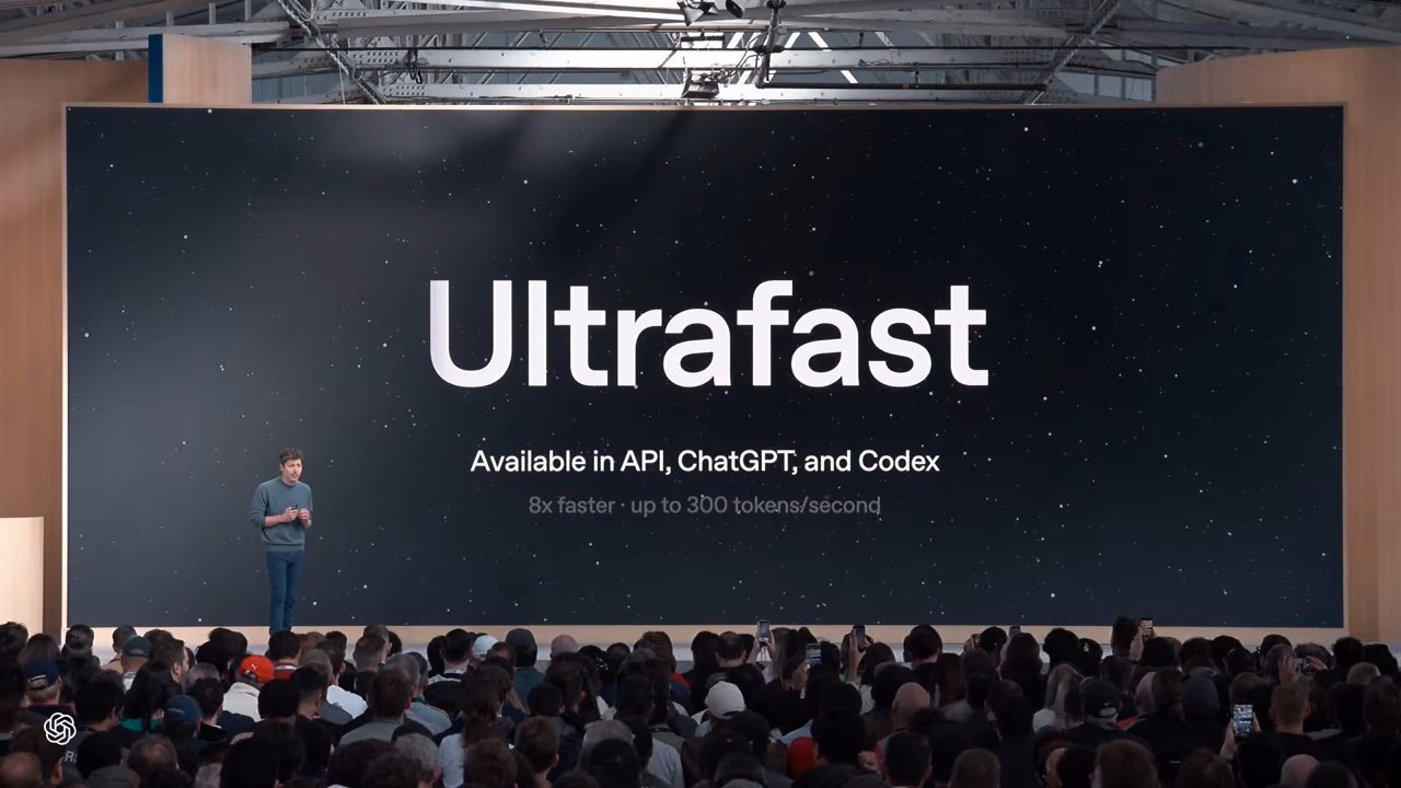 AI资讯:OpenAI Ultrafast极速模式在Codex与API中的提速倍数说明