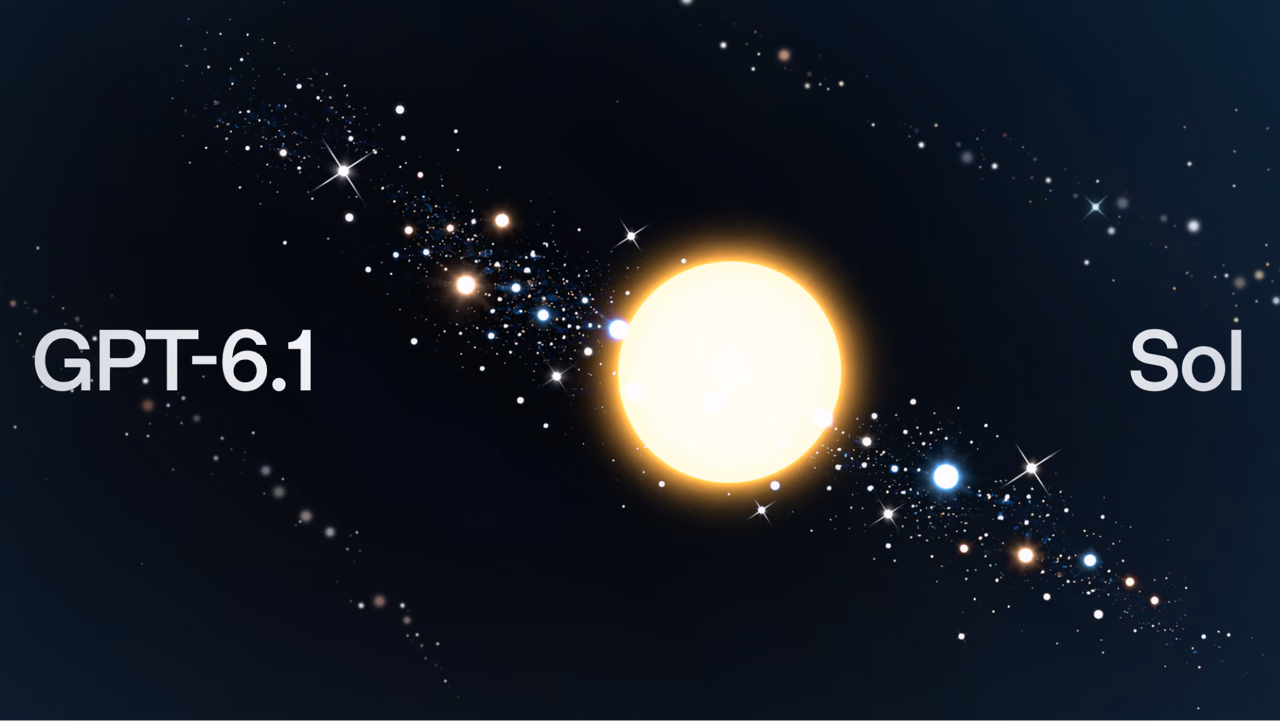 AI资讯:GPT-6.1 Sol与旗舰Astra的基准成绩对比图